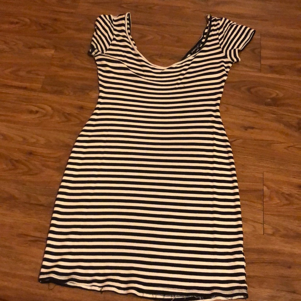 Black and white dress